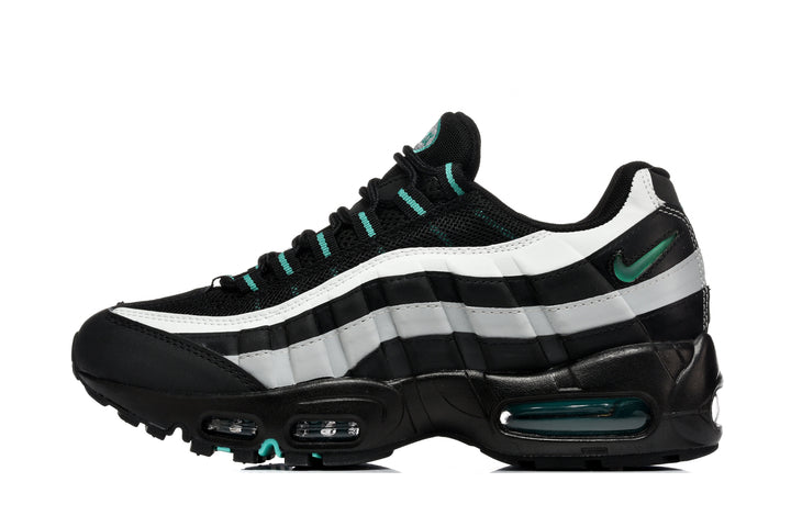 Nike Air Max 95 Black White Teal Sneakers
