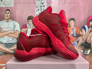 Red Basketball Sneakers