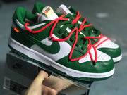 Nike Dunk Low Leather White Pine Green CT0856-100 Sneakers