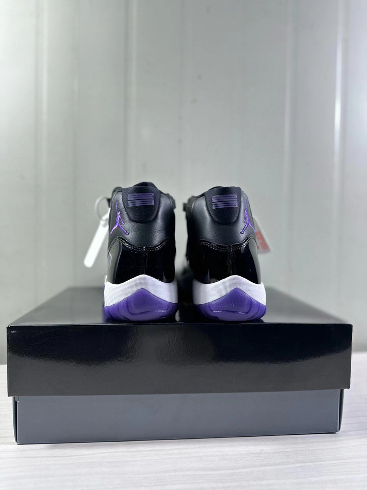Jordan Air Jordan 11 Retro Space Jam Black Purple Sneakers