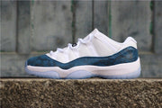 Jordan Air Jordan 11 Low Navy Snakeskin Sneakers