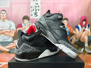 Jordan 3 Black and White Elephant Print Sneakers