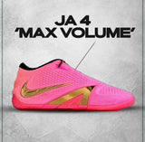 Nike JA 4 Max Volume Pink Gold Basketball Sneakers 519-3