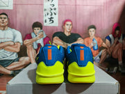Nike Basketball Sneakers Blue Yellow Orange