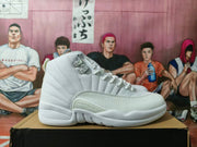 Jordan White High-Top Basketball Sneakers