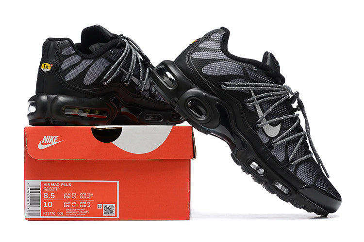 Nike Air Max Plus Black and Grey Sneakers