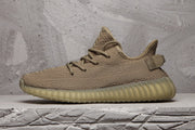 Yeezy 350 V2 Brown Knit Sneakers