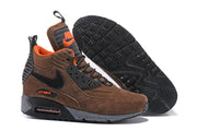 Nike Air Max 90 Winter Sneakerboot High-Top Brown Orange