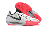 Nike GT Cut 3 Basketball Shoes White Red HQ3454-190