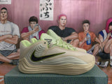Nike Cushion 3.0 Basketball Sneakers Beige and Lime