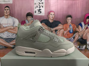 Jordan 4-Style Sneakers Gray