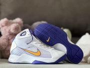 Nike HD2008 Kids High-Top Sneakers White Purple Gold