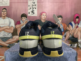 Nike LeBron Witness Basketball Shoes, Navy and Yellow