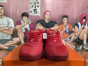 Nike Red and White Sneakers