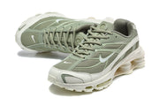 Nike Shox Ride 2 Sneakers in Sage Green and White