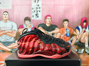 Nike Foamposite Stranger Things Red Black Sneakers