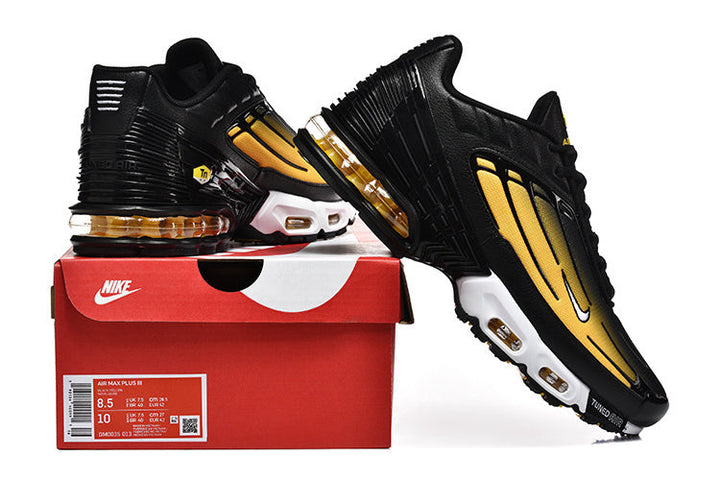 Nike Air Max Plus III Black and Yellow Sneakers