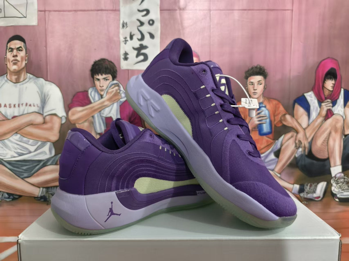 Jordan Purple Basketball Sneakers