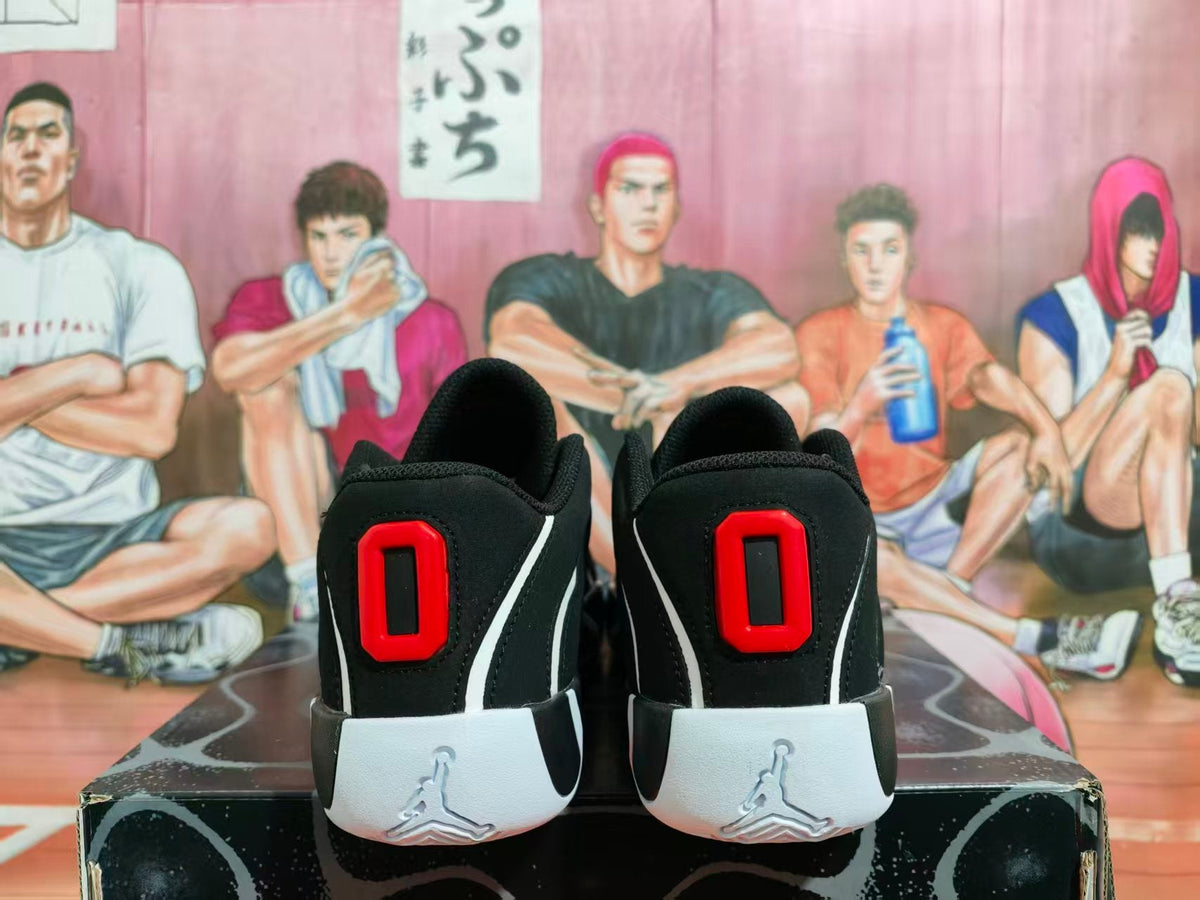 Jordan Luka 1 Basketball Shoes Black White Red