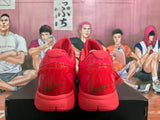Nike GT Reverse Green Hornet Basketball Sneakers Red