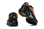 Nike Air Max Plus Sneakers Black White Orange