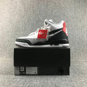 Jordan Air Jordan 3 White Grey Men's Sneakers