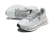On Cloudmonster 3 Running Shoes in Light Gray