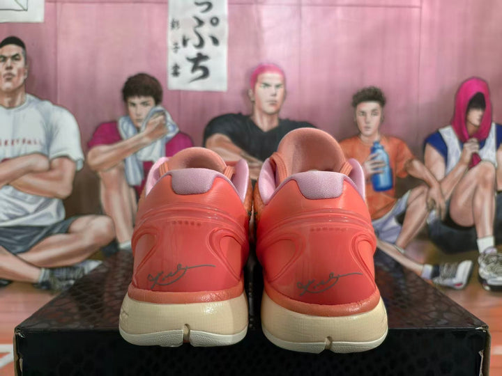 Nike Kobe 6 Basketball Shoes in Coral and Teal