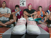Nike Basketball Shoes White and Pink