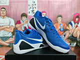 Nike Blue Basketball Sneakers with White Swoosh