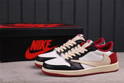 Jordan Air Jordan 1 Low Black White Red Cream DM7866-146