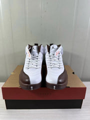 Jordan Air Jordan 12 Retro White Brown Sneakers FZ5026-100