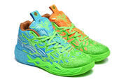 Puma M.E.L.O. 878-18 Blue Orange Green Sneakers
