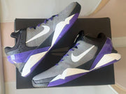 Nike Kobe 7 Basketball Shoes Gray Purple Black