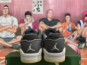 Jordan Low-Top Sneakers Gray Black White