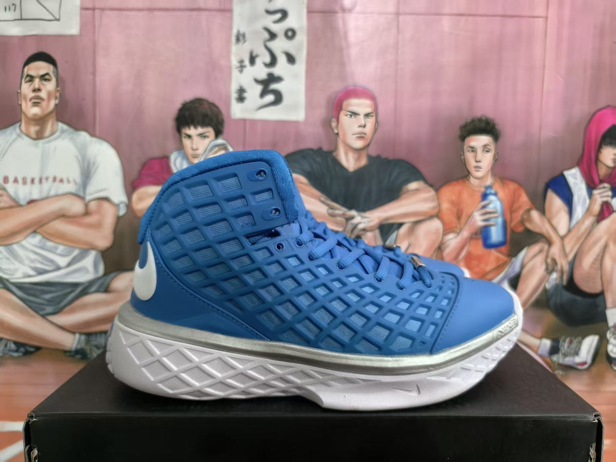 Nike Zoom Basketball Sneakers Blue