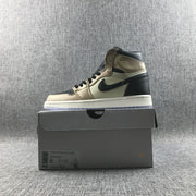 Jordan 1 High Premium WMNS Beige Black Sneakers AH7389-003