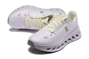 On Cloudmonster 3 Running Shoes in Pale Pink