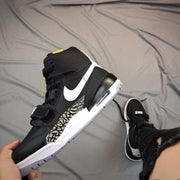 Nike Air Jordan Legacy 312 Black White High-Top Sneakers