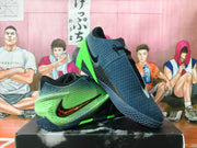 Nike LeBron Witness Basketball Shoes in Navy and Volt Green