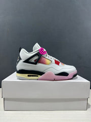 Jordan Air Jordan 4 Retro Comic White Black Pink Sneakers JA1135-100