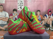 Nike Zoom Basketball Shoes Watermelon Red and Green