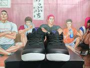 Nike Basketball Sneakers Black Purple Gold Lakers Style