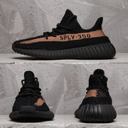 Yeezy 350 V2 Black Peach Stripe Sneakers