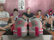 Nike GT Basketball Shoes Grey and Pink