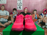 Nike Basketball Shoes in Pink and Orange