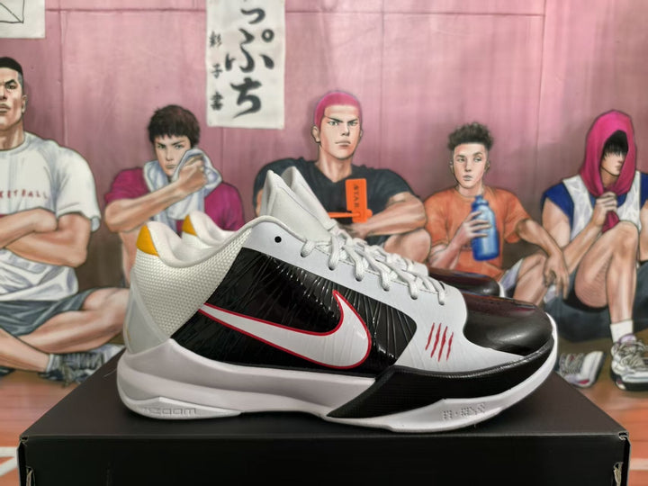 Nike Kobe Bruce Lee Basketball Sneakers White Black