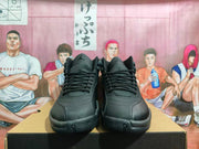 Jordan 12 Black High-Top Basketball Sneakers