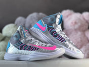 Nike HD2012 Kids High-Top Sneakers Silver