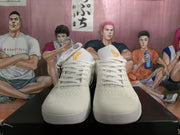 Nike Basketball Sneakers White Yellow Purple